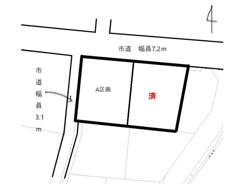 区画図 分割