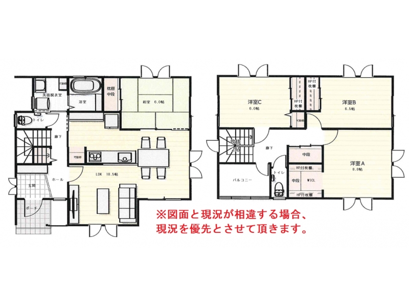 3号棟 間取り図